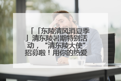 「东陵清风消夏季」清东陵暑期特别活动，“清东陵大使”招募啦！用你的热爱守护世界遗产！
