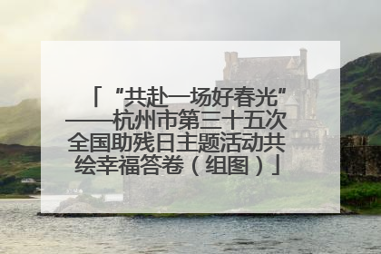 “共赴一场好春光”——杭州市第三十五次全国助残日主题活动共绘幸福答卷（组图）