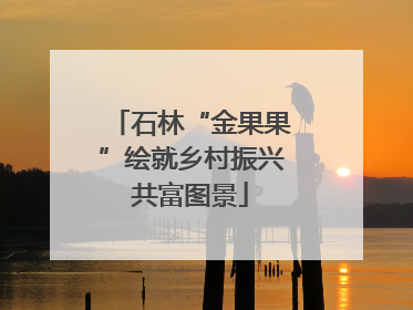 石林“金果果”绘就乡村振兴共富图景