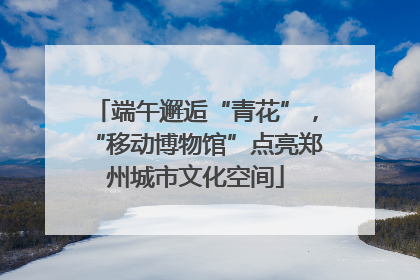 端午邂逅“青花”，“移动博物馆”点亮郑州城市文化空间