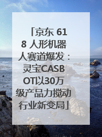 京东 618 人形机器人赛道爆发：灵宝CASBOT以30万级产品力搅动行业新变局