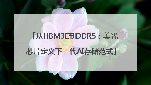 从HBM3E到DDR5：美光芯片定义下一代AI存储范式