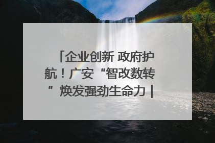 企业创新 政府护航！广安“智改数转”焕发强劲生命力｜市州焕新力