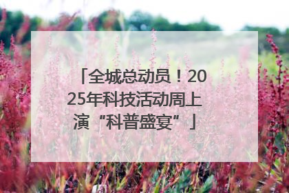 全城总动员！2025年科技活动周上演“科普盛宴”