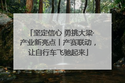 坚定信心 勇挑大梁·产业新亮点丨产赛联动，让自行车飞驰起来