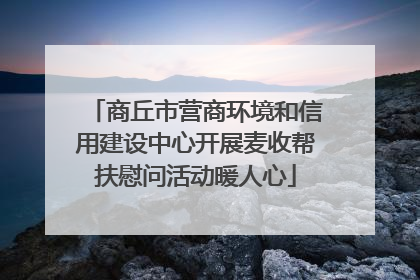 商丘市营商环境和信用建设中心开展麦收帮扶慰问活动暖人心