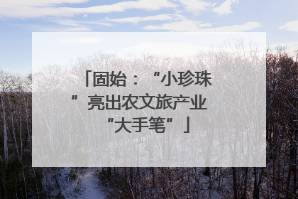 固始：“小珍珠”亮出农文旅产业“大手笔”
