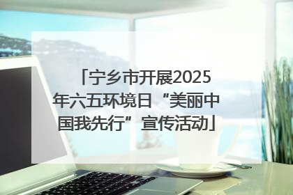 宁乡市开展2025年六五环境日“美丽中国我先行”宣传活动
