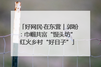好网民·在东营｜郭盼：巾帼共富“馒头坊” 红火乡村“好日子”