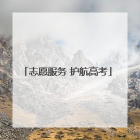 志愿服务 护航高考