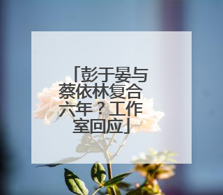 彭于晏与蔡依林复合六年？工作室回应