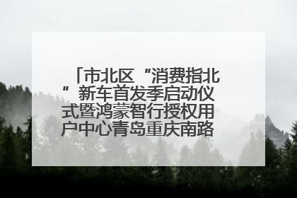 市北区“消费指北”新车首发季启动仪式暨鸿蒙智行授权用户中心青岛重庆南路开业盛典成功举办