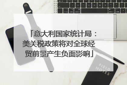 意大利国家统计局：美关税政策将对全球经贸前景产生负面影响