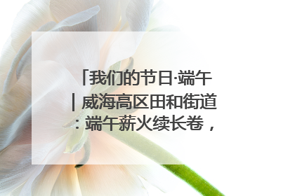 我们的节日·端午｜威海高区田和街道：端午薪火续长卷，邻里馨香聚暖流