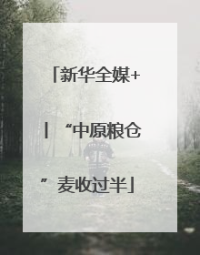 新华全媒+丨“中原粮仓”麦收过半