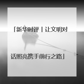 新华时评丨让文明对话照亮携手前行之路