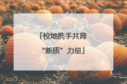 校地携手共育“新质”力量
