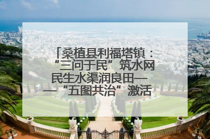 桑植县利福塔镇：“三问于民”筑水网 民生水渠润良田——“五图共治”激活基层治理新动能
