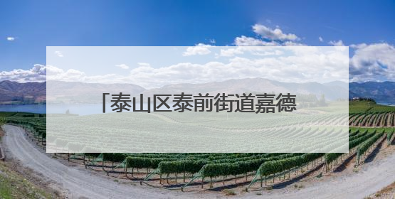 泰山区泰前街道嘉德社区：悦享文化盛宴，“嘉”持社区治理