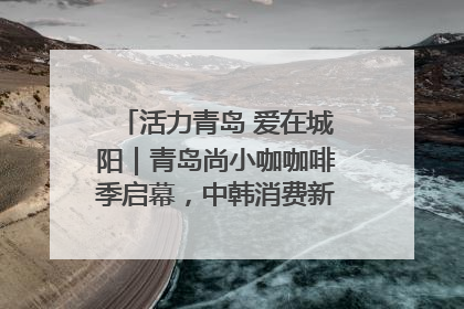 活力青岛 爱在城阳｜青岛尚小咖咖啡季启幕，中韩消费新场景点燃夏日热情