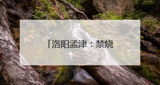 洛阳孟津：禁烧巡逻车成秸秆禁烧“移动先锋官”
