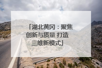 湖北黄冈：聚焦创新与质量 打造三维新模式