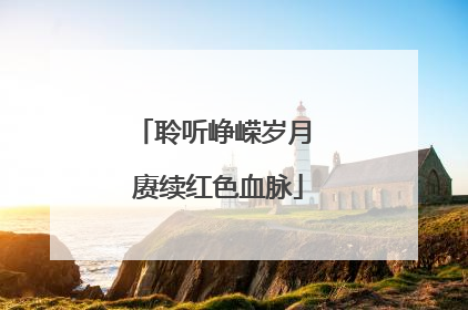 聆听峥嵘岁月 赓续红色血脉