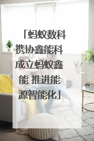 蚂蚁数科携协鑫能科成立蚂蚁鑫能 推进能源智能化