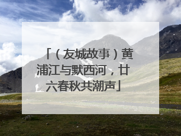 （友城故事）黄浦江与默西河，廿六春秋共潮声