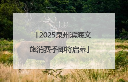 2025泉州滨海文旅消费季即将启幕
